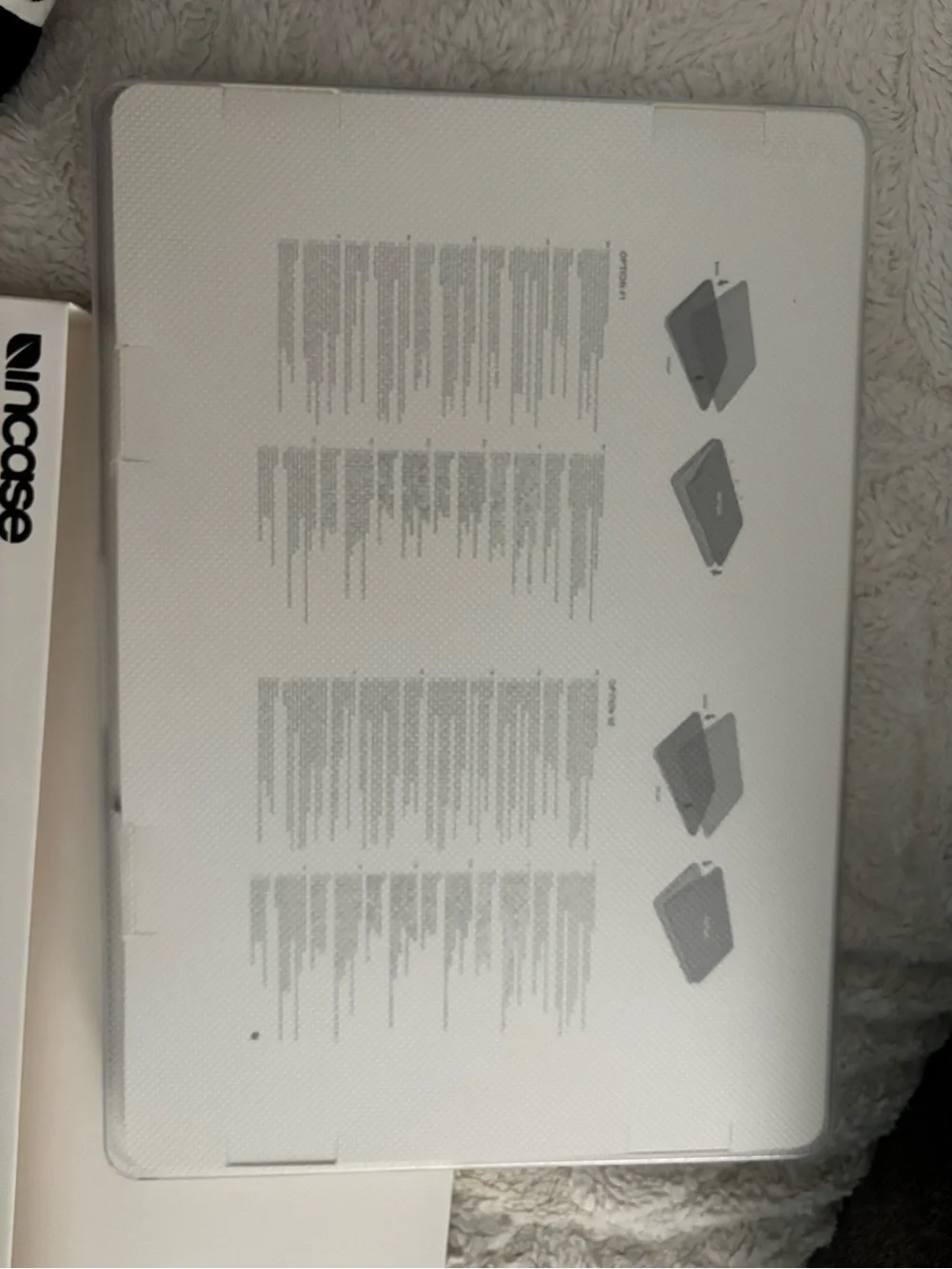 Incase Clear Hardshell Laptop Case 15’ MacBook Air